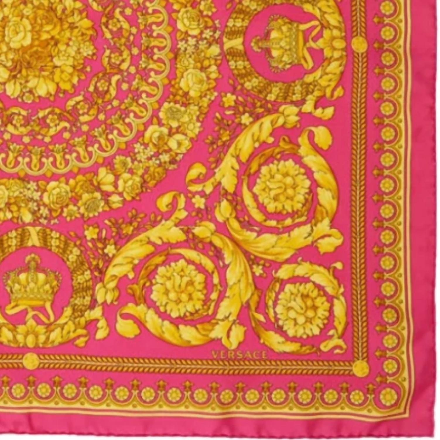 Versace - Women's Barocco Large Foulard Scarf