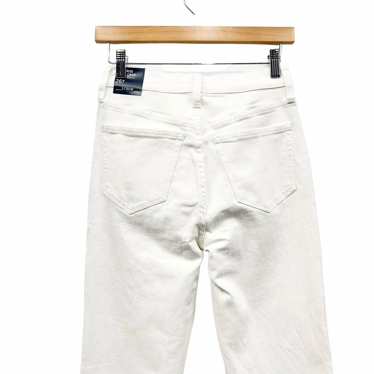 J.Crew - High-rise Flare Crop Jean In All-day Stretch - Tall