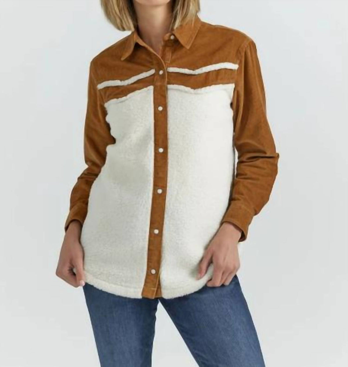 Wrangler - Retro Americana Sherpa Shirt Jacket