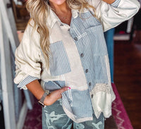 Pol - Upgrade Your Jacket Game Oversized Shacket
