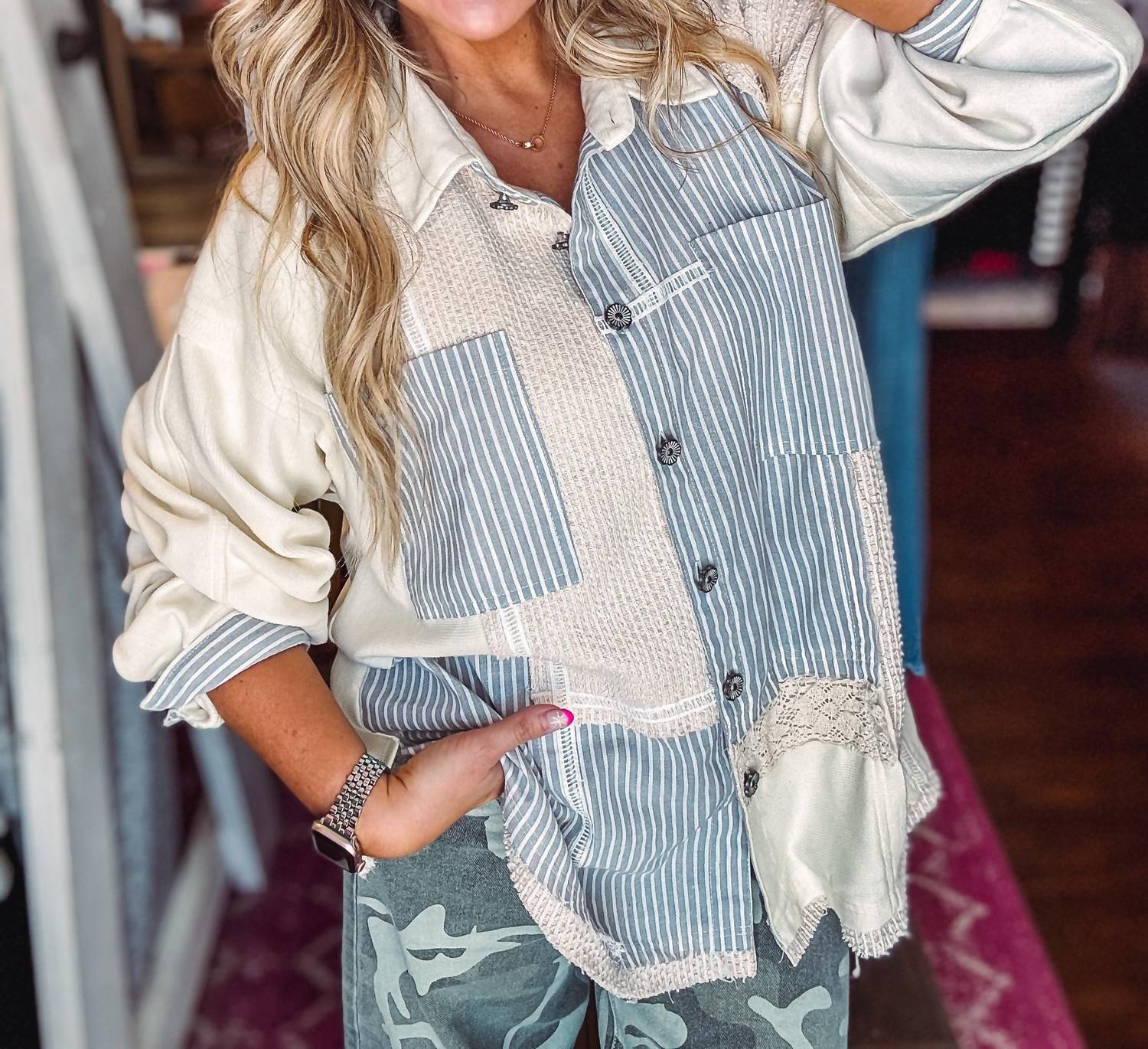 Pol - Upgrade Your Jacket Game Oversized Shacket