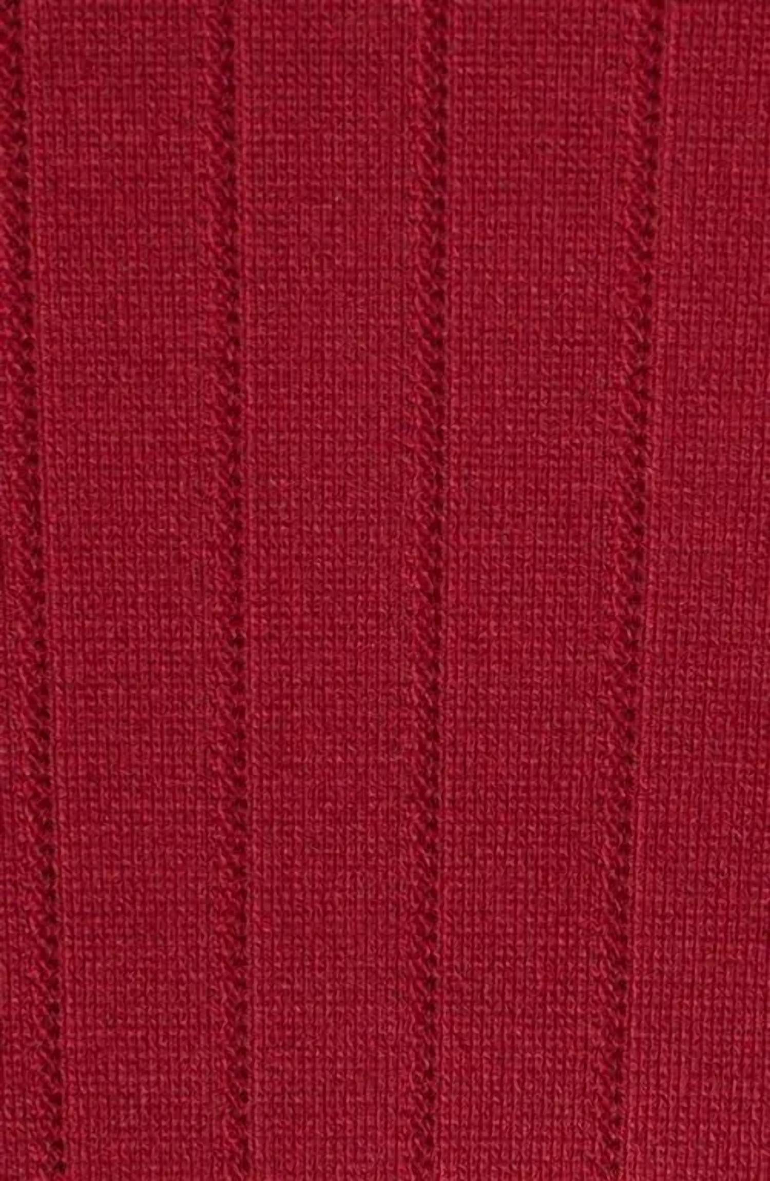 L'Agence Square Neck Knit Dress in merlot - women's dress - view 4
