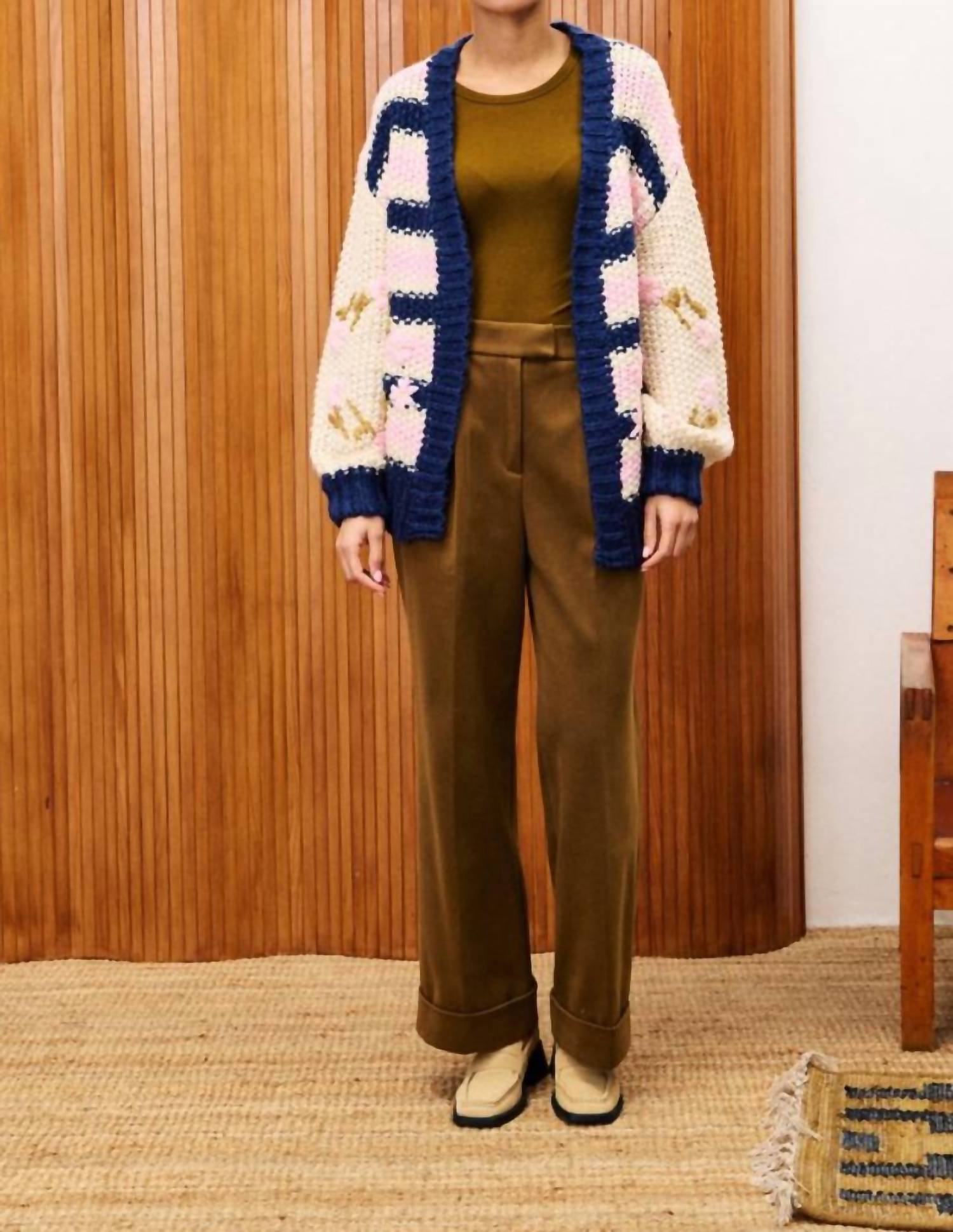 Frnch - Dahlia Striped Cardigan