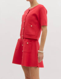 Entro - Lucy Short Sleeve Sweater
