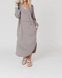 Three Bird Nest - Meadow Long Sleeve Slit Maxi Dress