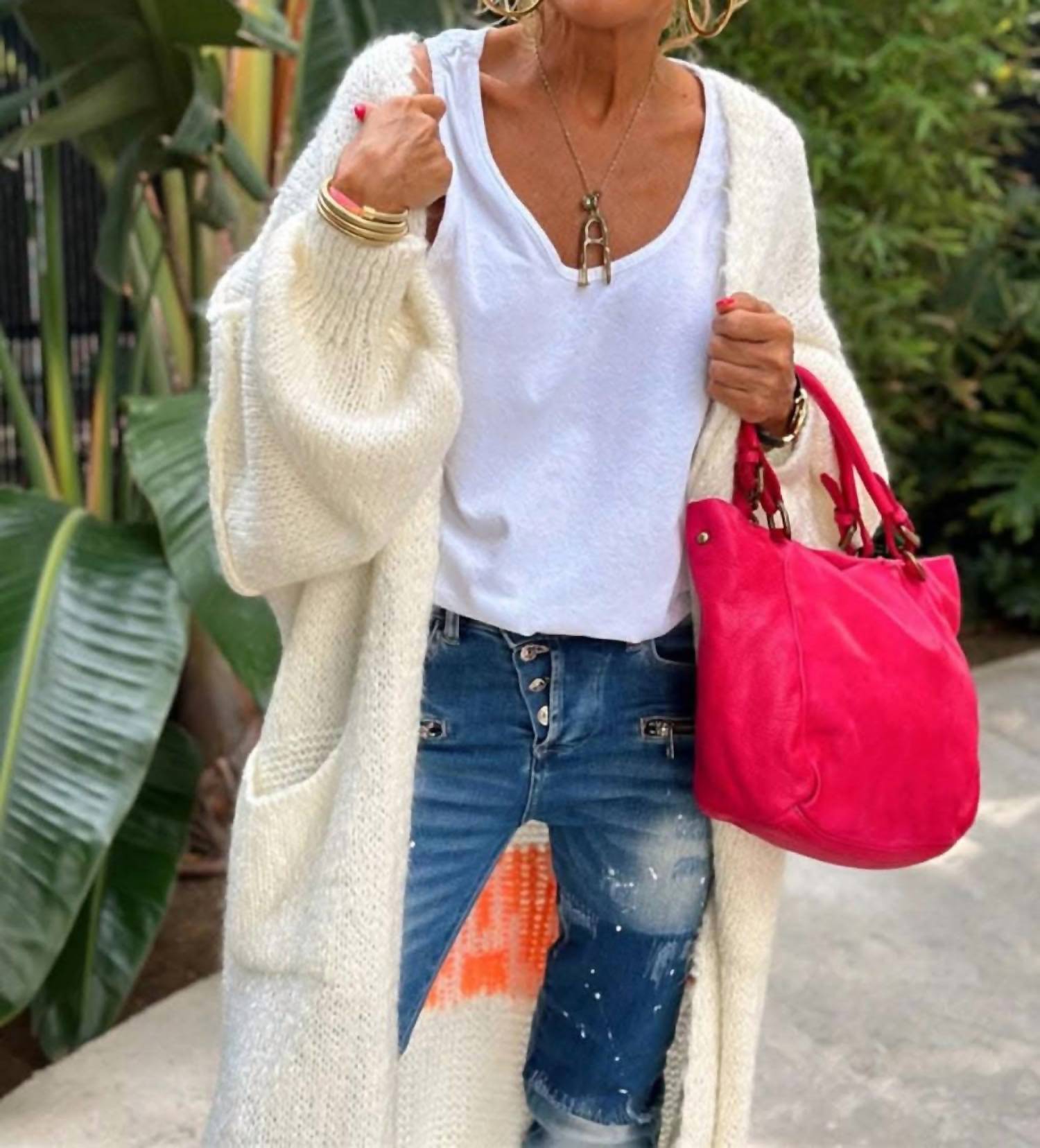 Love Salve - Chic Long Sleeve Cardigan