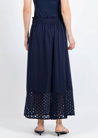 Leo & Ugo - Erica Embroidered Circle Skirt