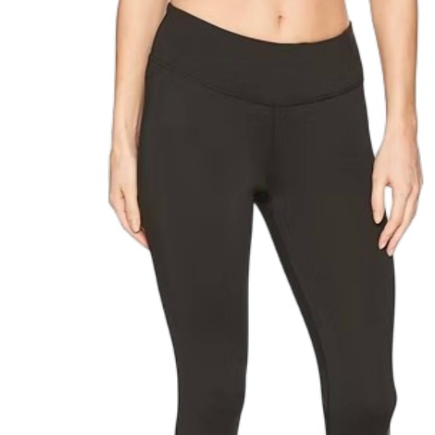 Calvin Klein - Women's Placed Linear Graphic Crop Tights