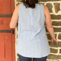 Andree By Unit - Textured Sleeveless Tank Blouse