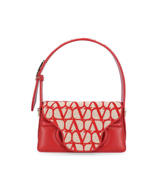 Valentino Garavani - Women's Toile Iconographe Leather Le Grand Deuxieme Bag