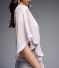 Joseph Ribkoff - Classy Faux Wrap Dress