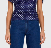 Amanda Uprichard - Evianna Polka Dot Top