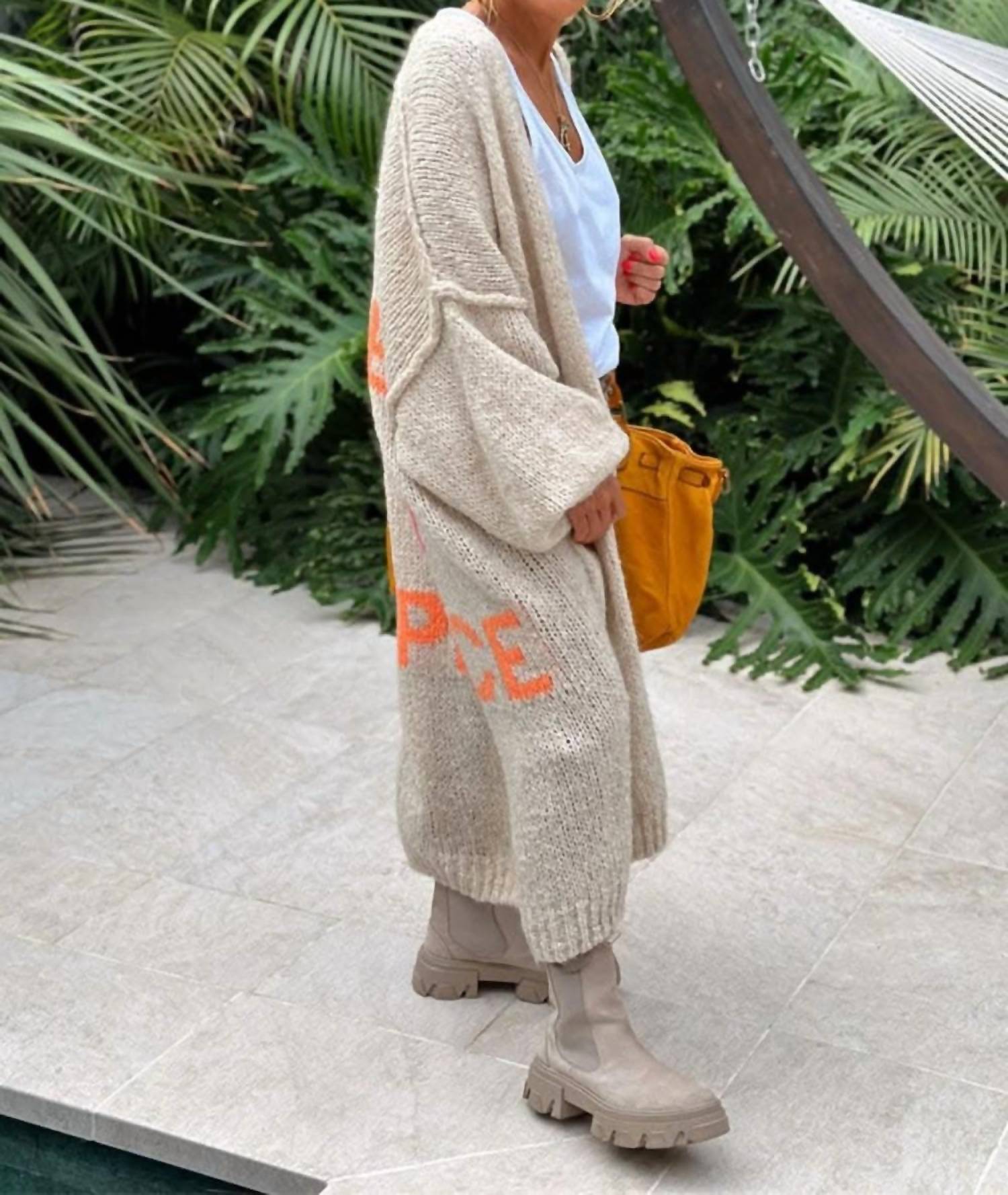 Love Salve - Chic Long Sleeve Cardigan