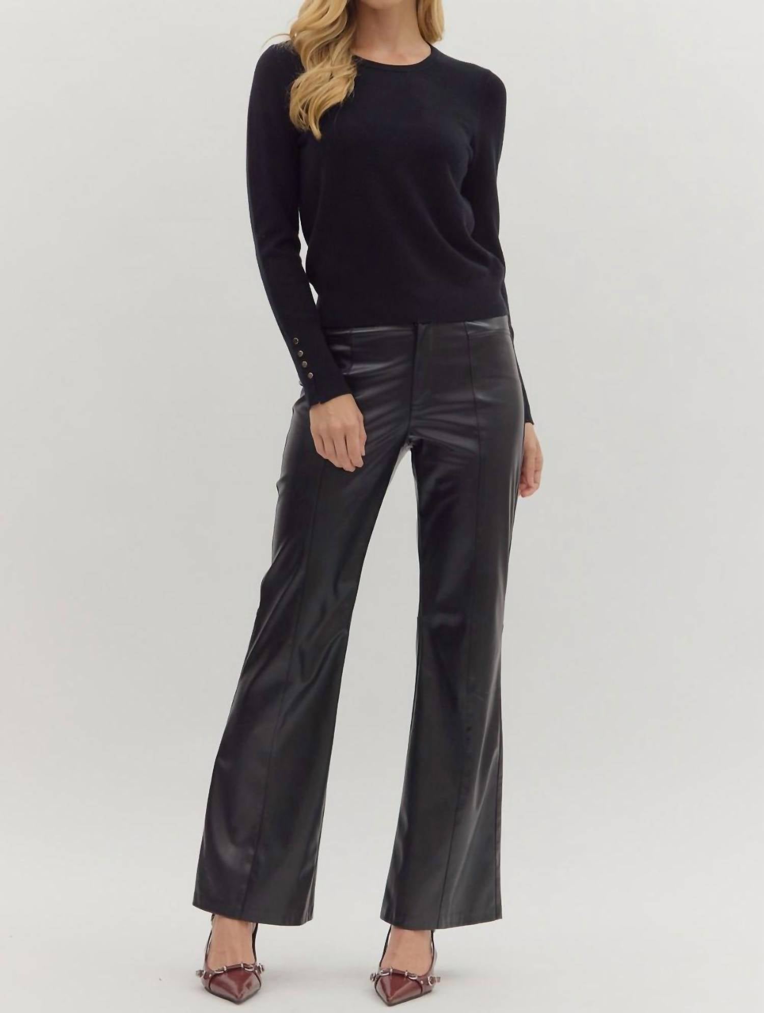 Entro - Knit Long Sleeve Top