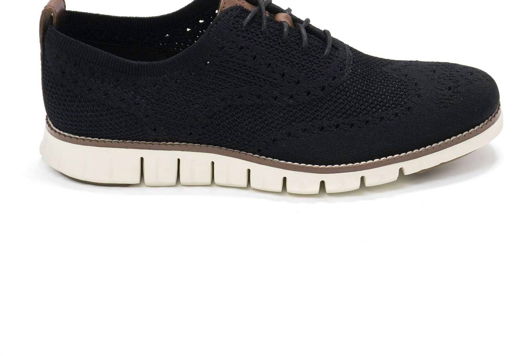 COLE HAAN Men's Zerogrand Stitchlite Oxford in black - men's shoe - view 10