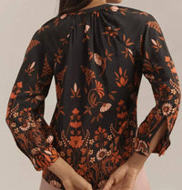 Banjanan - Leonie Button Front Top