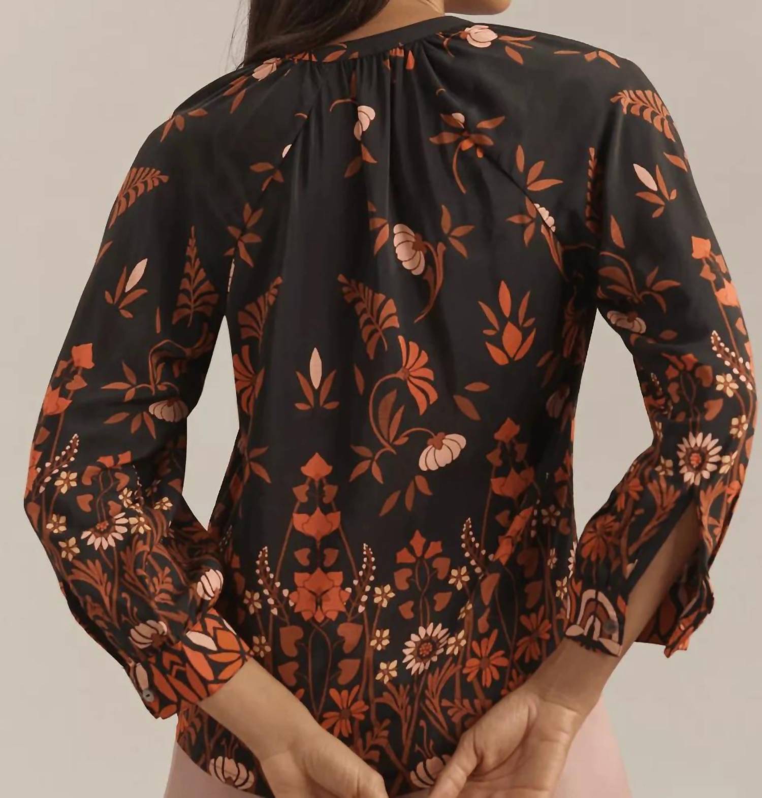 Banjanan - Leonie Button Front Top