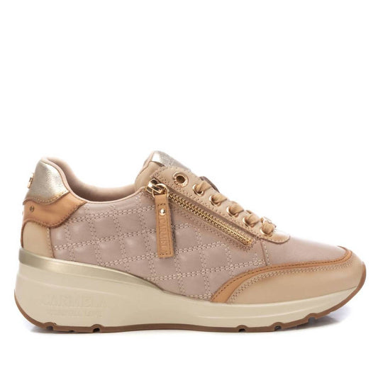 Xti - Women's Leather Trainer Sneakers