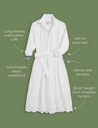 Frank & Eileen - Grace Midi Eyelet Dress