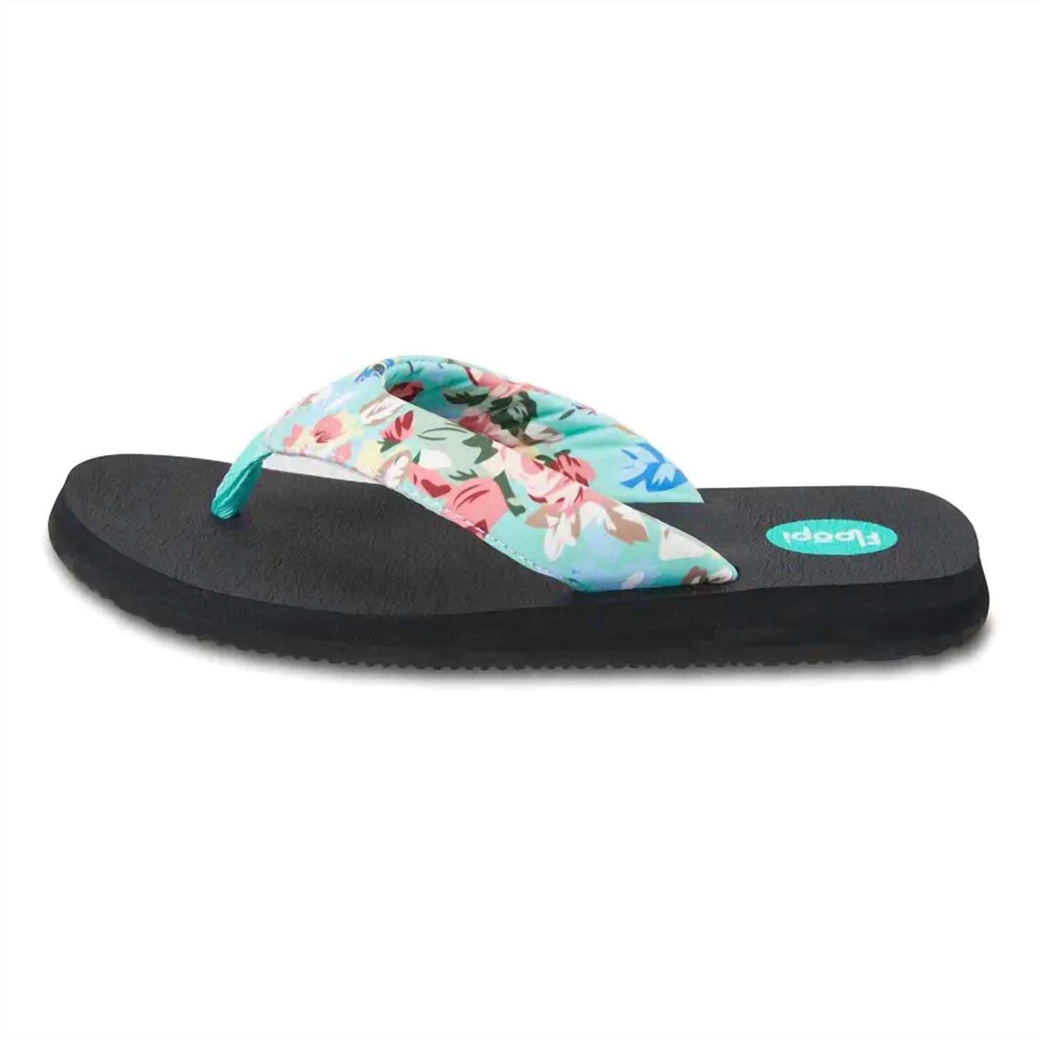 Floopi - Women's Isabella Yoga Mat Floral Flip Flop