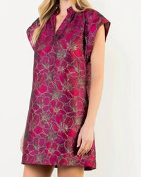 Thml - Cassandra Floral Brocade Dress
