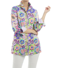 Patty Kim - Elizabeth Floral Blouse