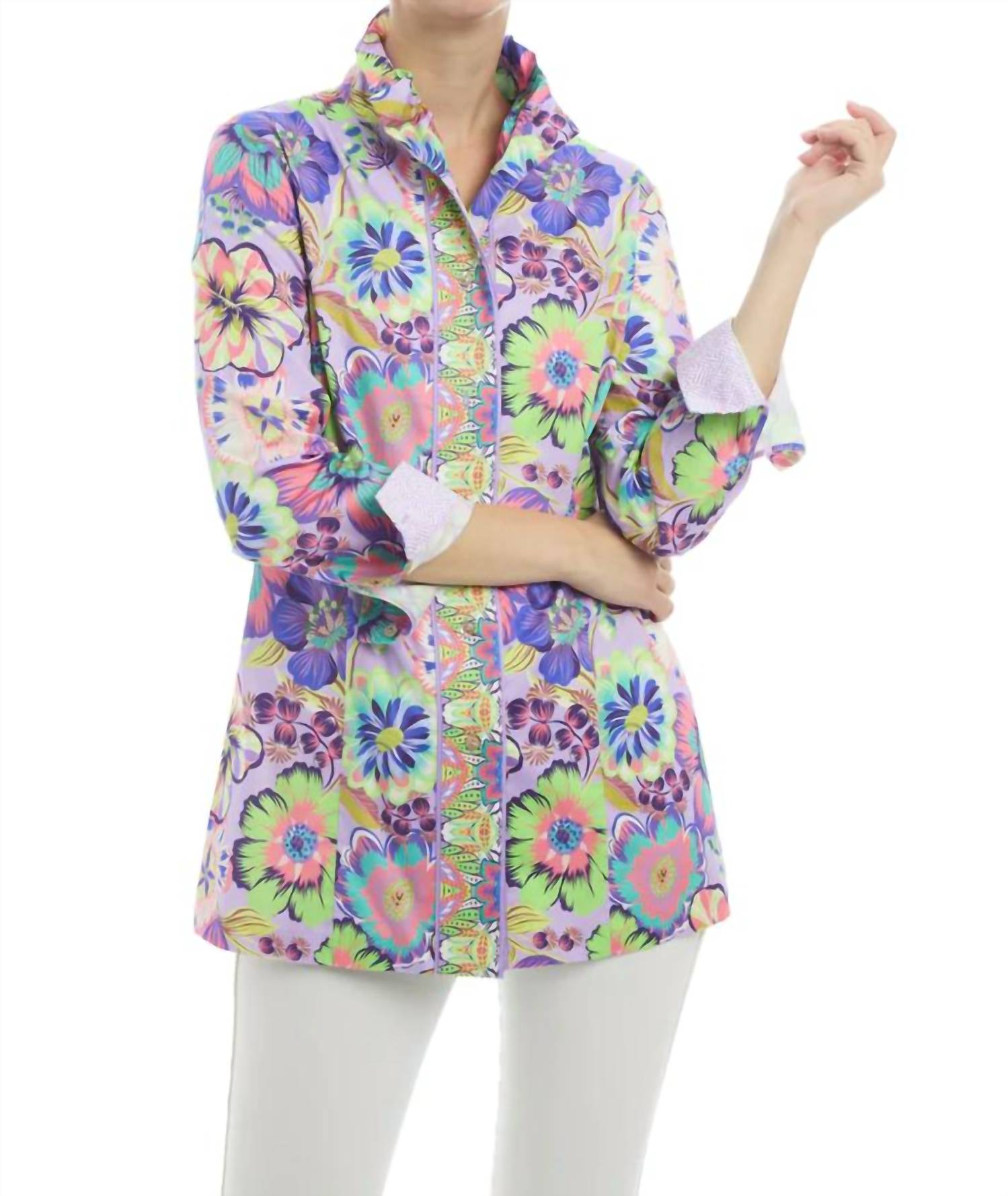 Patty Kim - Elizabeth Floral Blouse