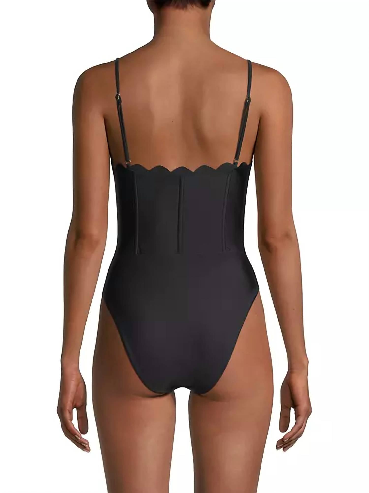 Ramy Brook - Mikayla Scalloped One Piece Swimsuit