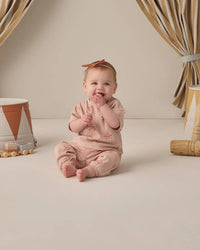 Quincy Mae - Baby Girls Jersey Tee + Pant Set