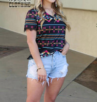 Rowdy Crowd - Women's Midnight Rambler Top