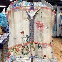 Johnny Was - Sakura Paise Blouse