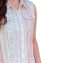 Lucky & Blessed Sleeveless Snap Mini Dress in strawberry wine - women's dress - detail view