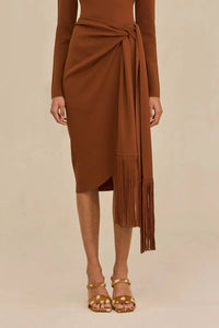 Cult Gaia - Fringe Wrap Dress