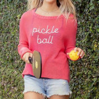 Wooden Ships - Pickleball Crew Cotton Sweater