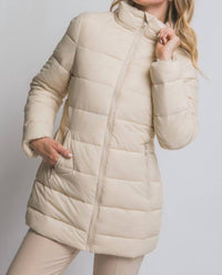Love Tree - Long Puffer Jacket