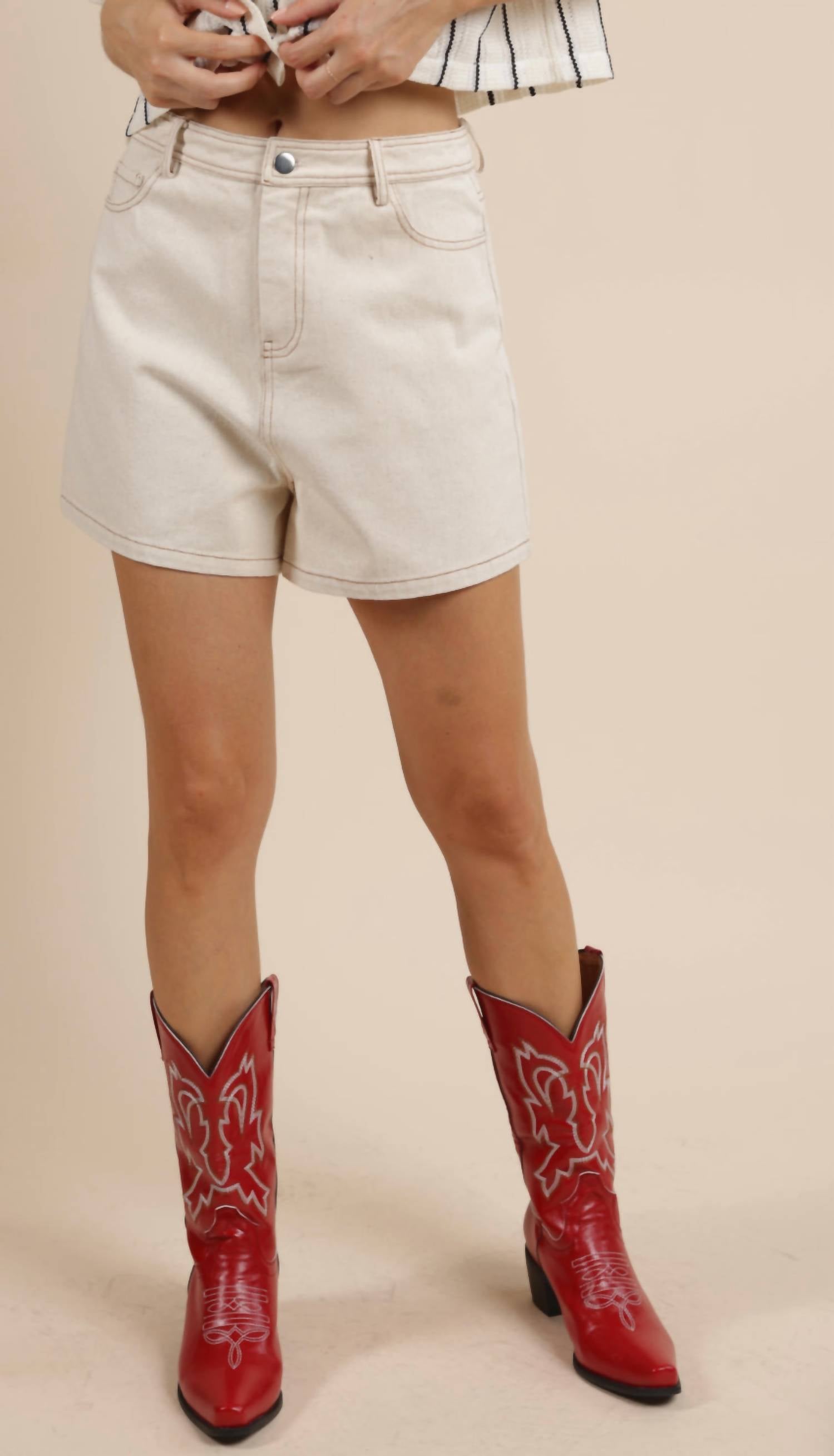 Sage The Label - Get To It Denim Short