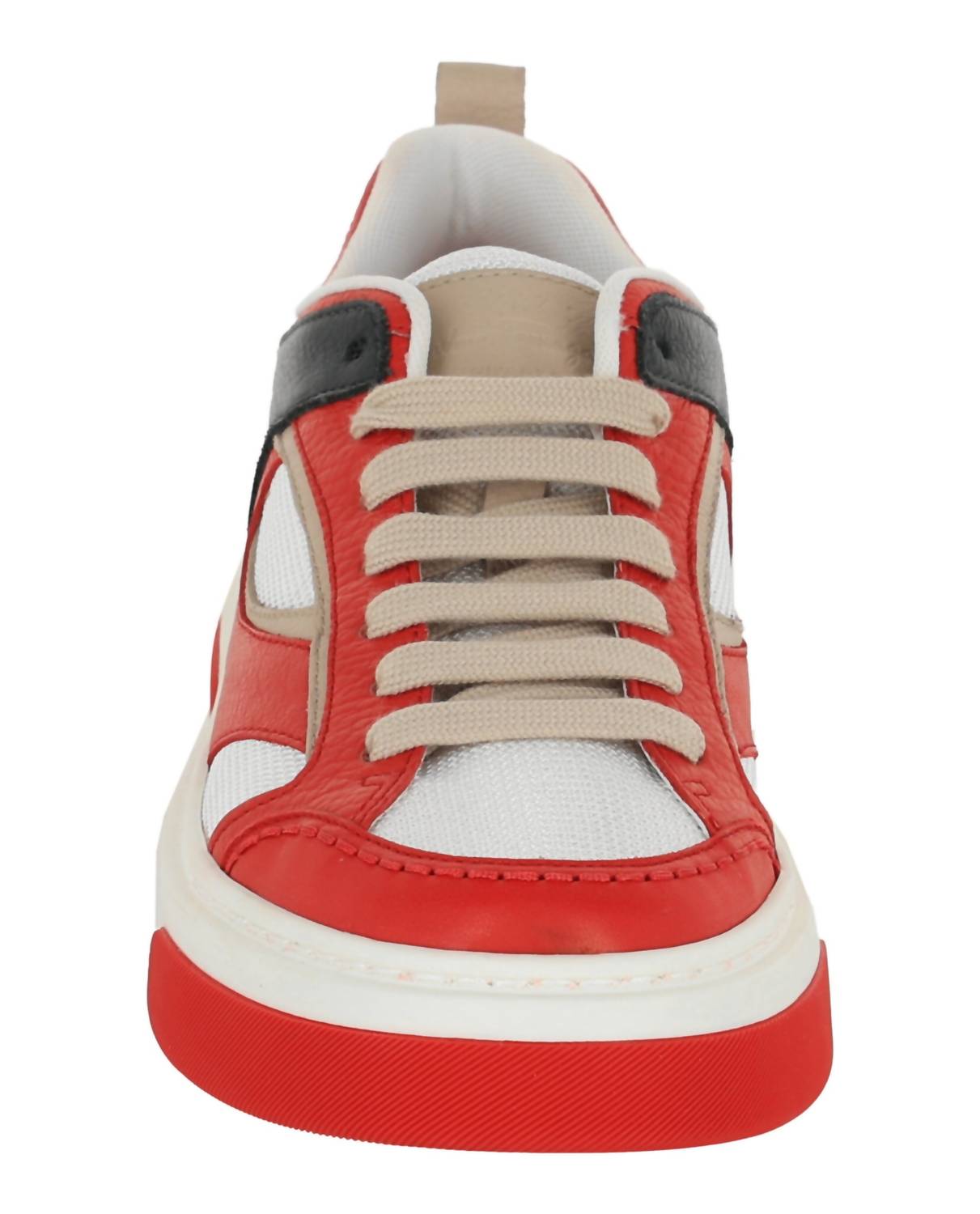 Salvatore Ferragamo Men's Cassini Low-top Sneakers in red - men's sneaker - view 4