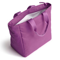 Vera Bradley Women's Lunch Tote Bag in iris orchid - women's bag - detail view