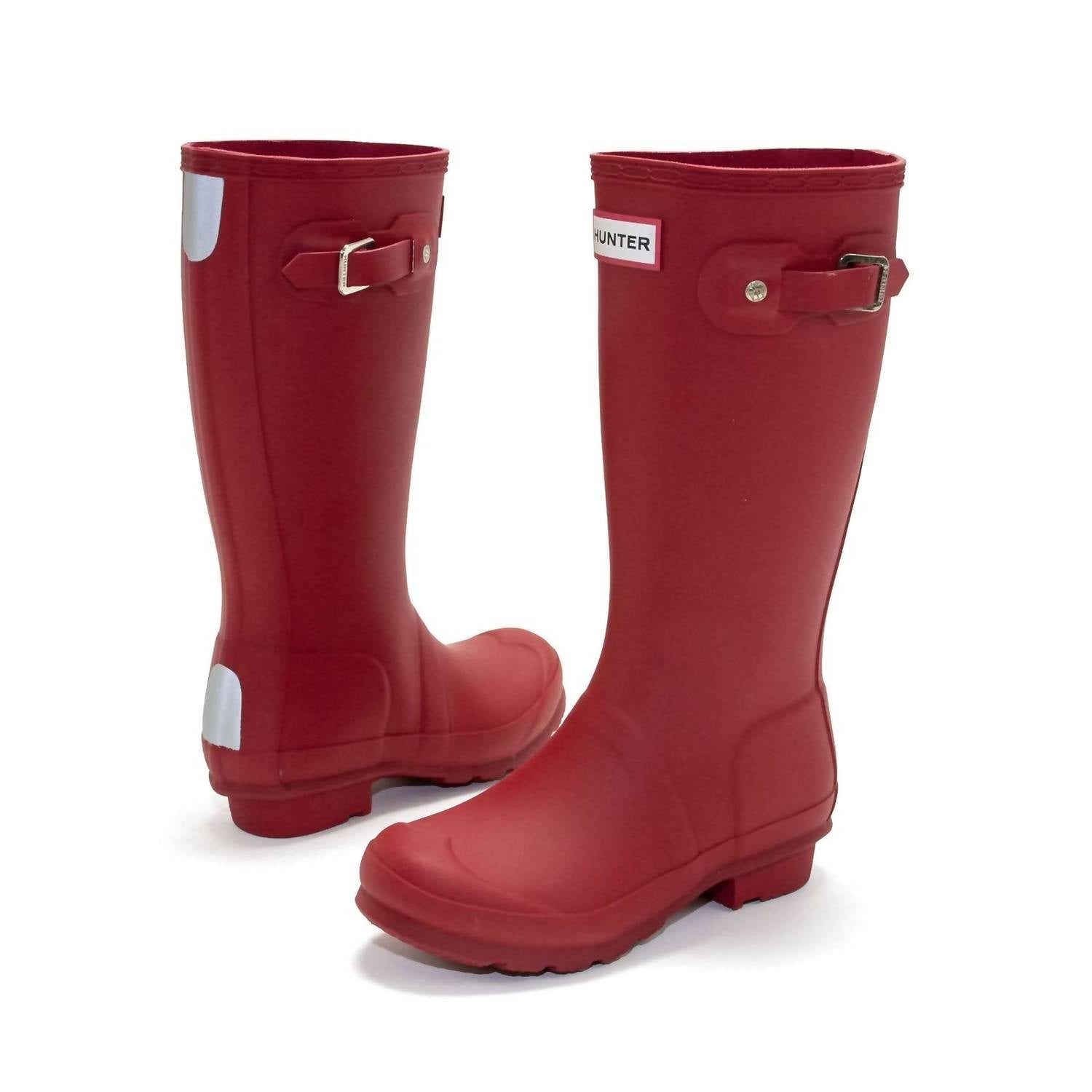 HUNTER Girl's Original Rain Boot in military red - kids' shoe - view 5