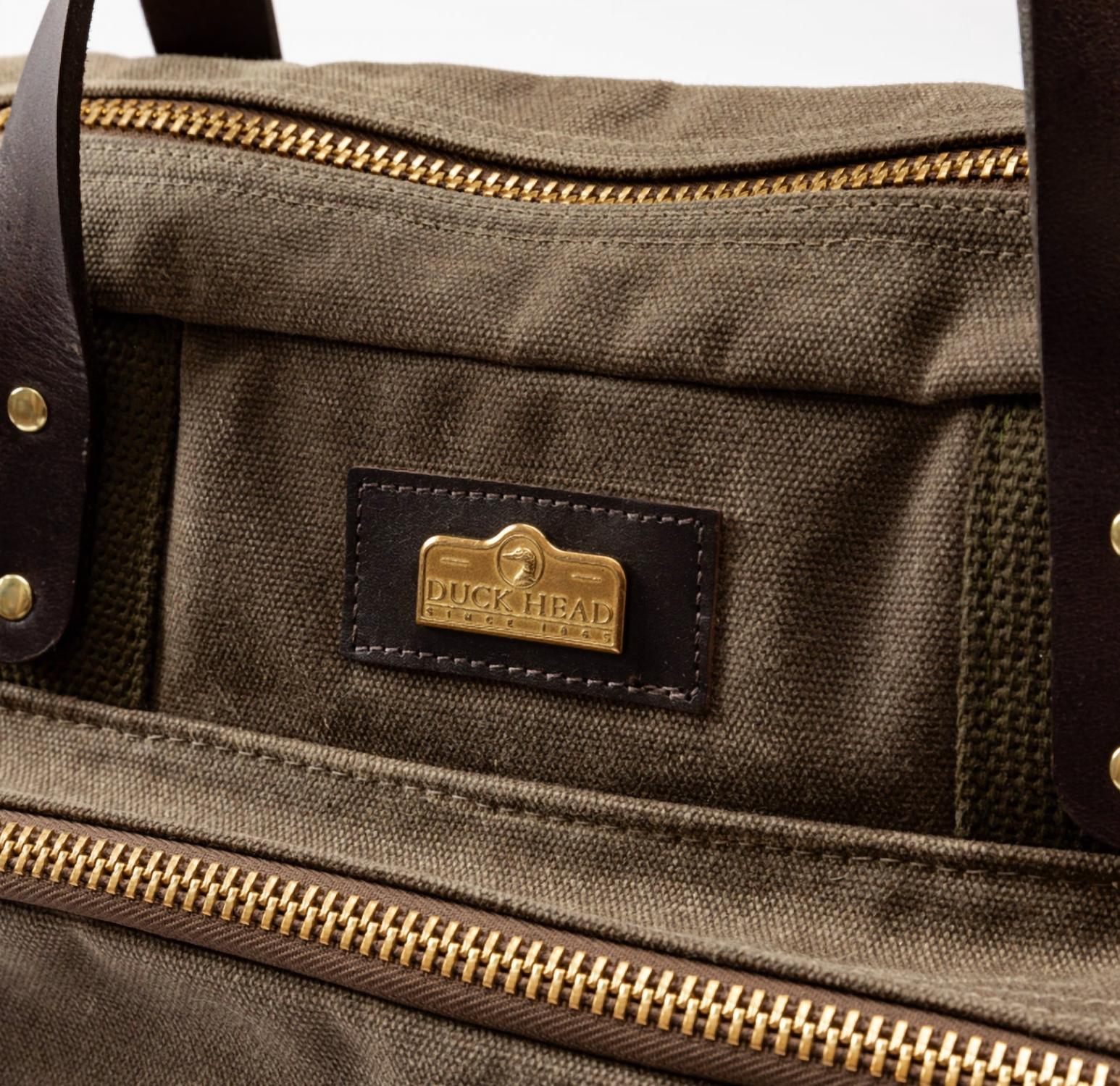 Duck Head - Men's Waxed Canvas Laptop Bag