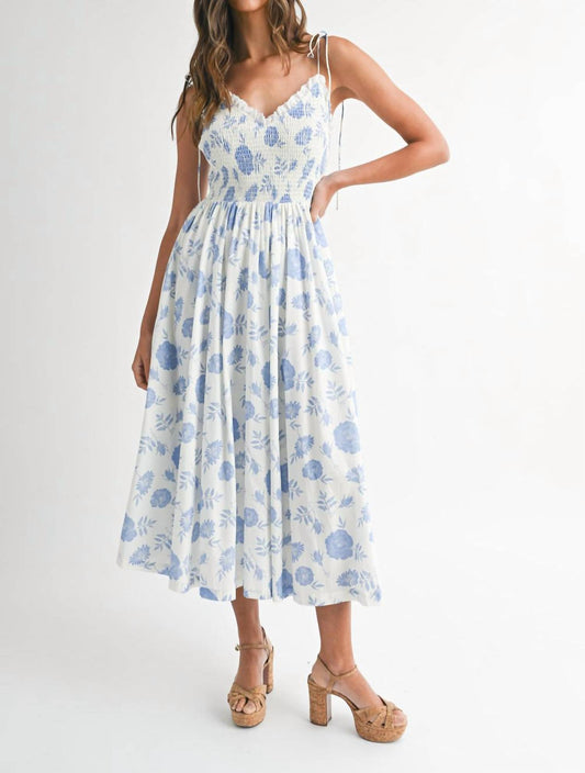 Mable - Printed Cami Midi Dress