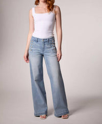 Blue Revival - Sailor Midrise Wide Denim Jean