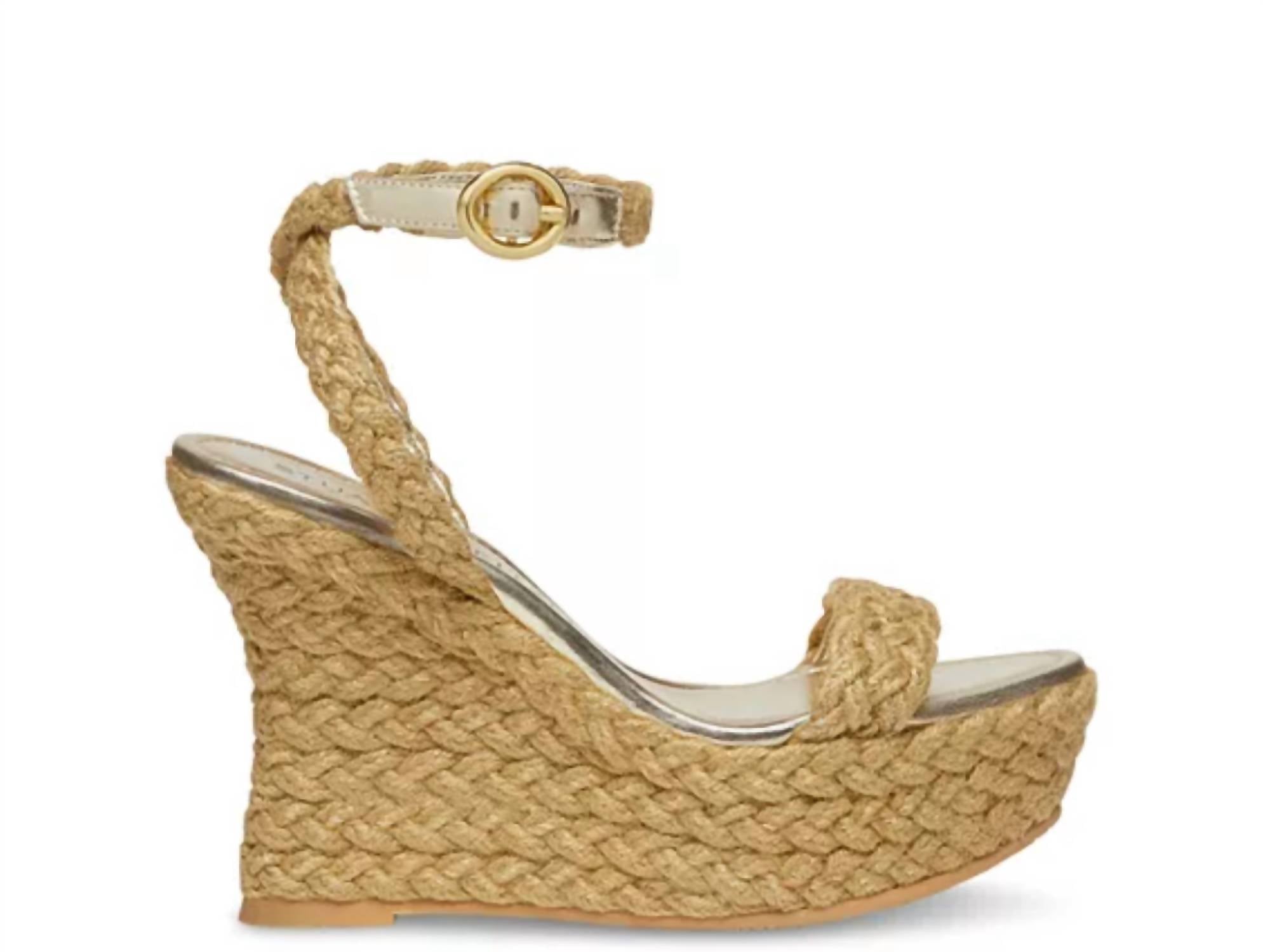 Stuart Weitzman - Braida Strap Espadrille Wedge Sandals