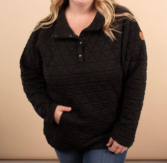 Michelle Mae - Structured Snap Button Pullover Jacket