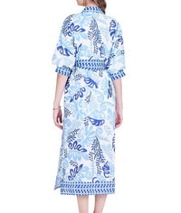 Jade - Short Sleeve Midi Shirt Dress