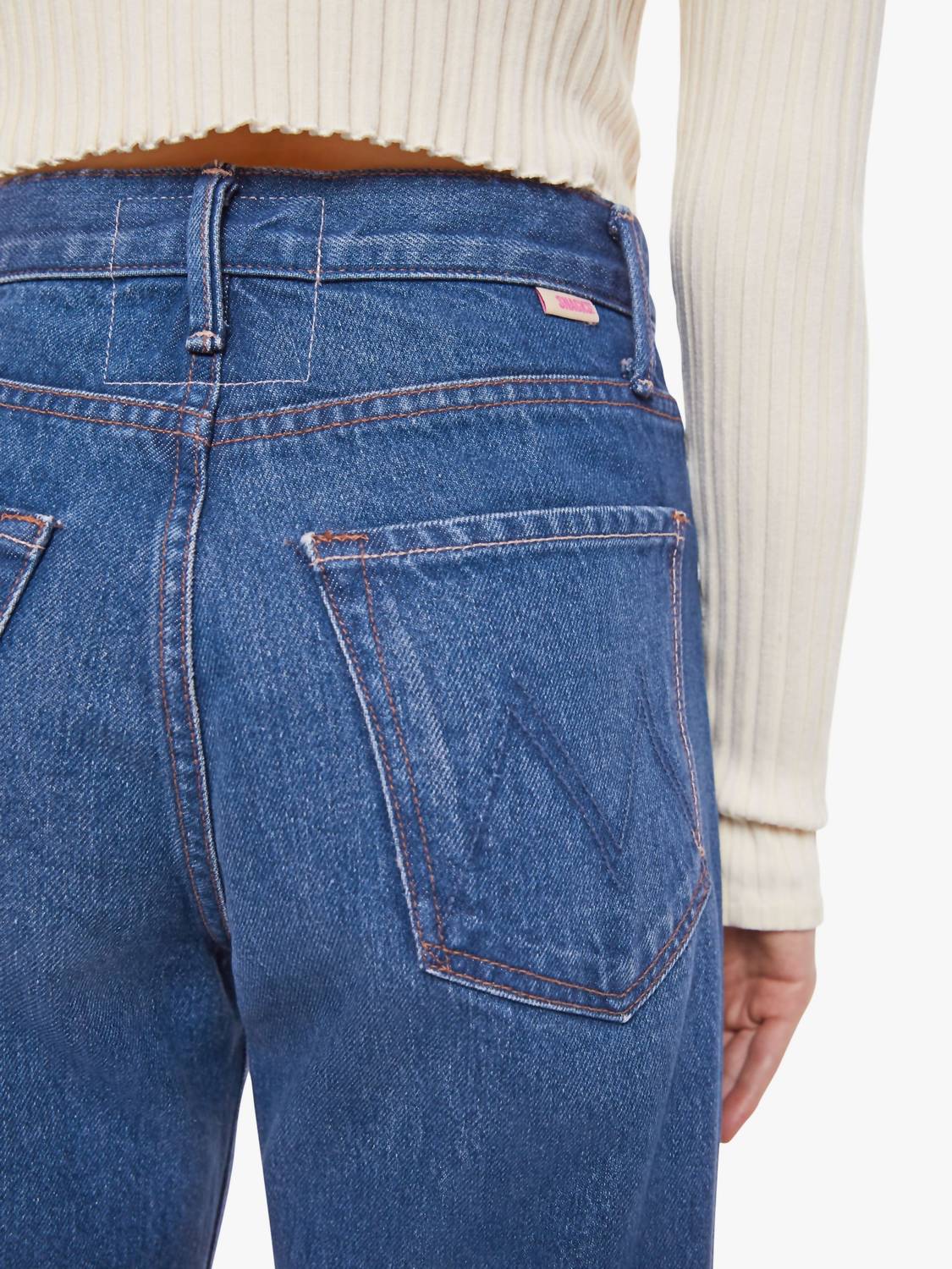 Mother - Lemon Twist Sneak Jean