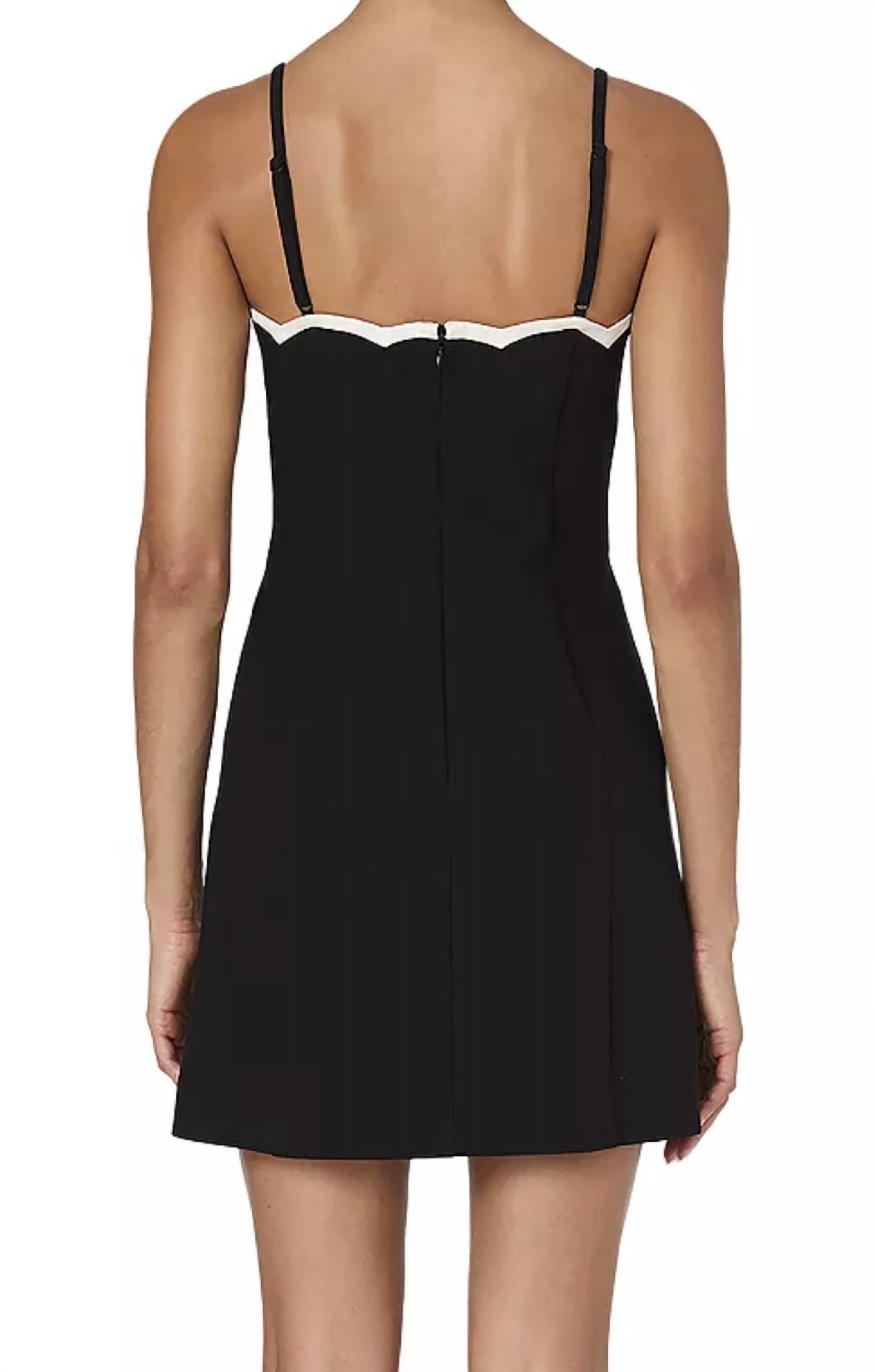 French Connection - Azra Contrast Mini Dress