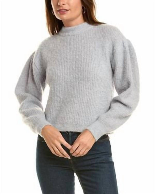 525 America - FASS BOUCLE PUFF SLEEVE PULLOVER