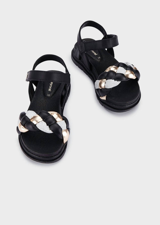 Mayoral - Big Girls' Puffy Braid Sandal