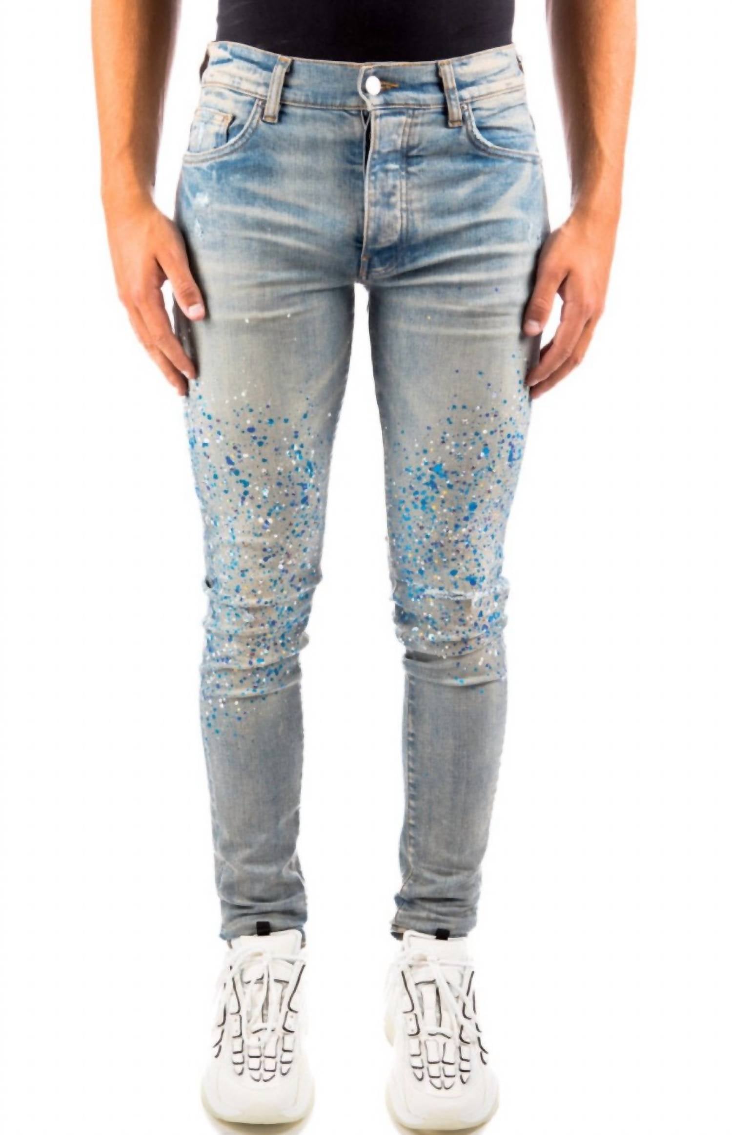 Amiri - Crystail Painter Denim Jeans